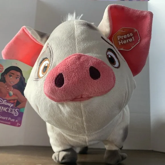 Disney Walk & Snort Pua Pig Plush Disney Moana Friend Motion & Sound New - Picture 5 of 7